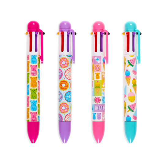 Sugar Joy 6 Click Multicolour Pens