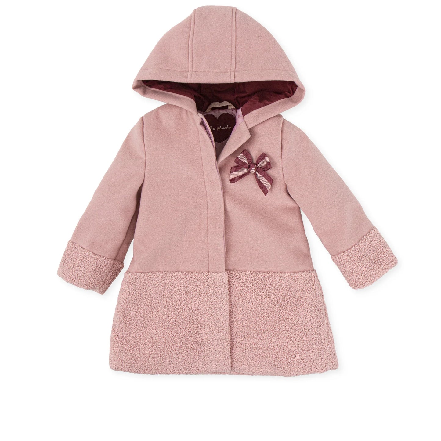 Girls Winter Coat | Petal Pink