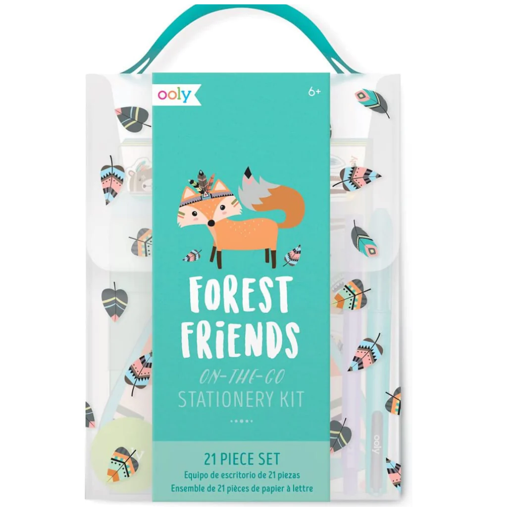 On The Go Stationery Kit | Forest Friends