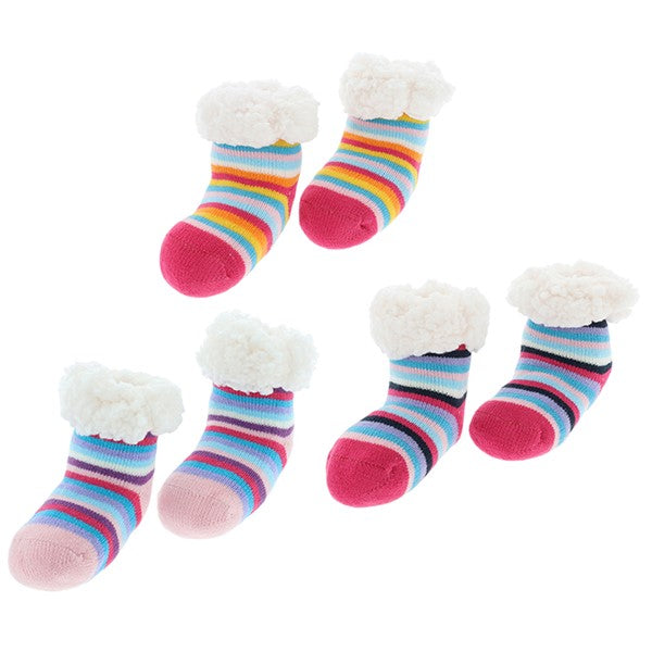 Toddler Slipper Socks | Super Stripes