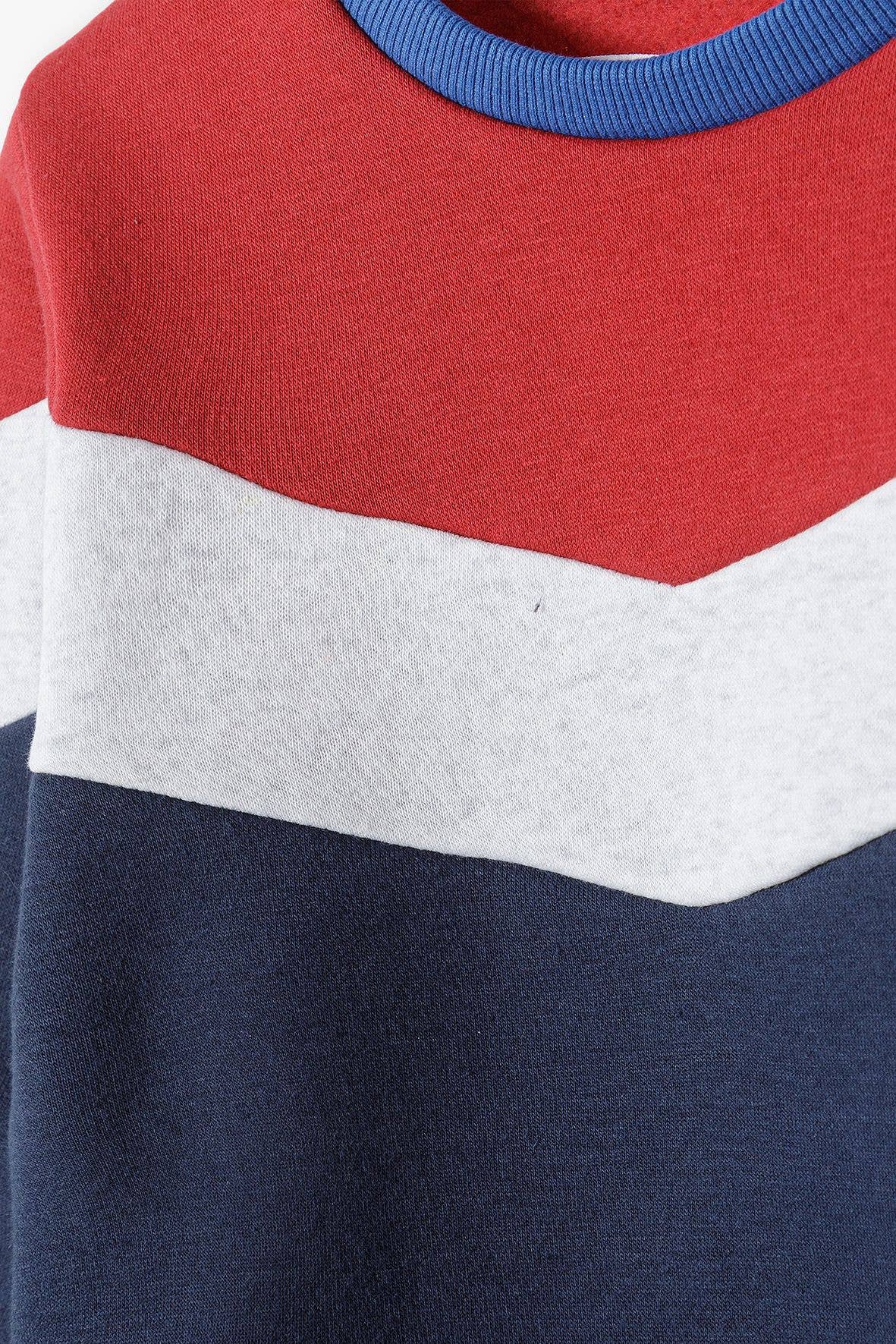 Sweater & Jogger Set | Contrast Cut-Through