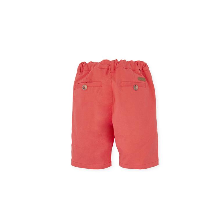 Chino Bermuda Shorts | Coral