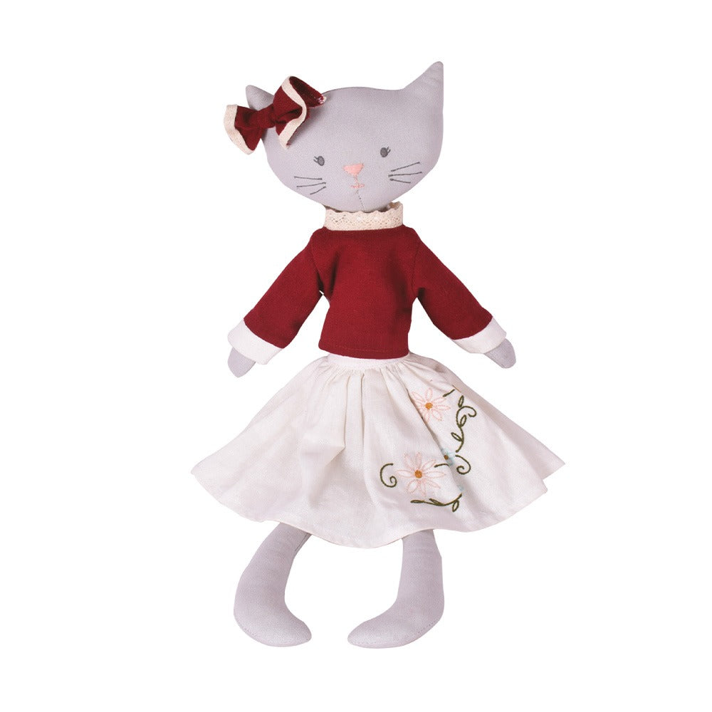 Bellamy Cat | Maroon Dress