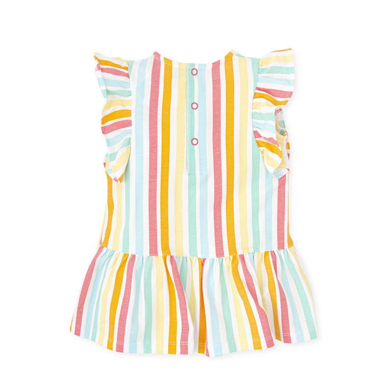 Ruffle Sleeve Dress | Pastels