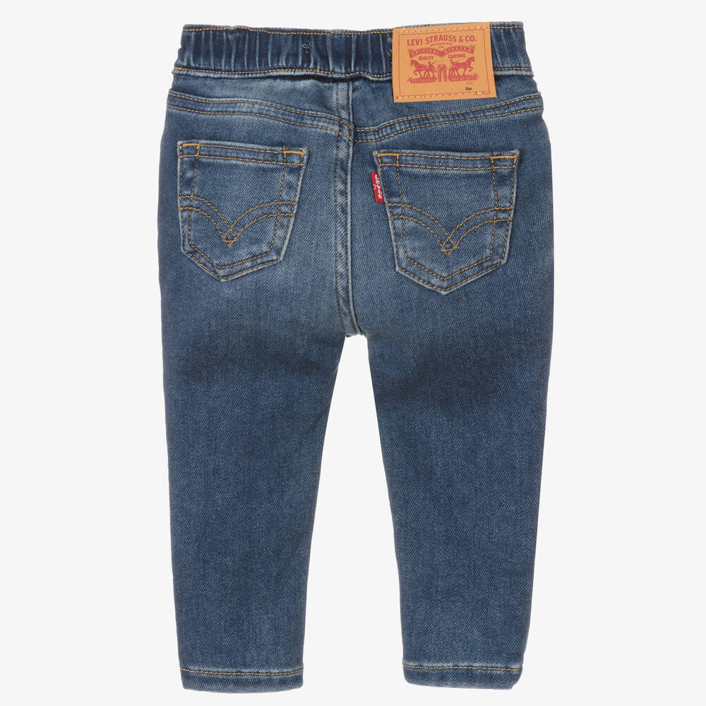 Baby Pull-On Skinny Jeans | Blue
