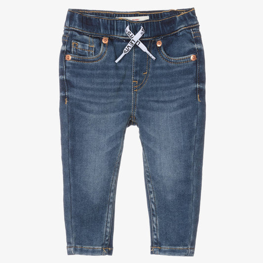 Baby Pull-On Skinny Jeans | Blue