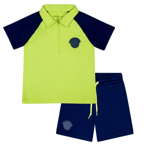 Shorts + T-Shirt Polo Set | Wyatt