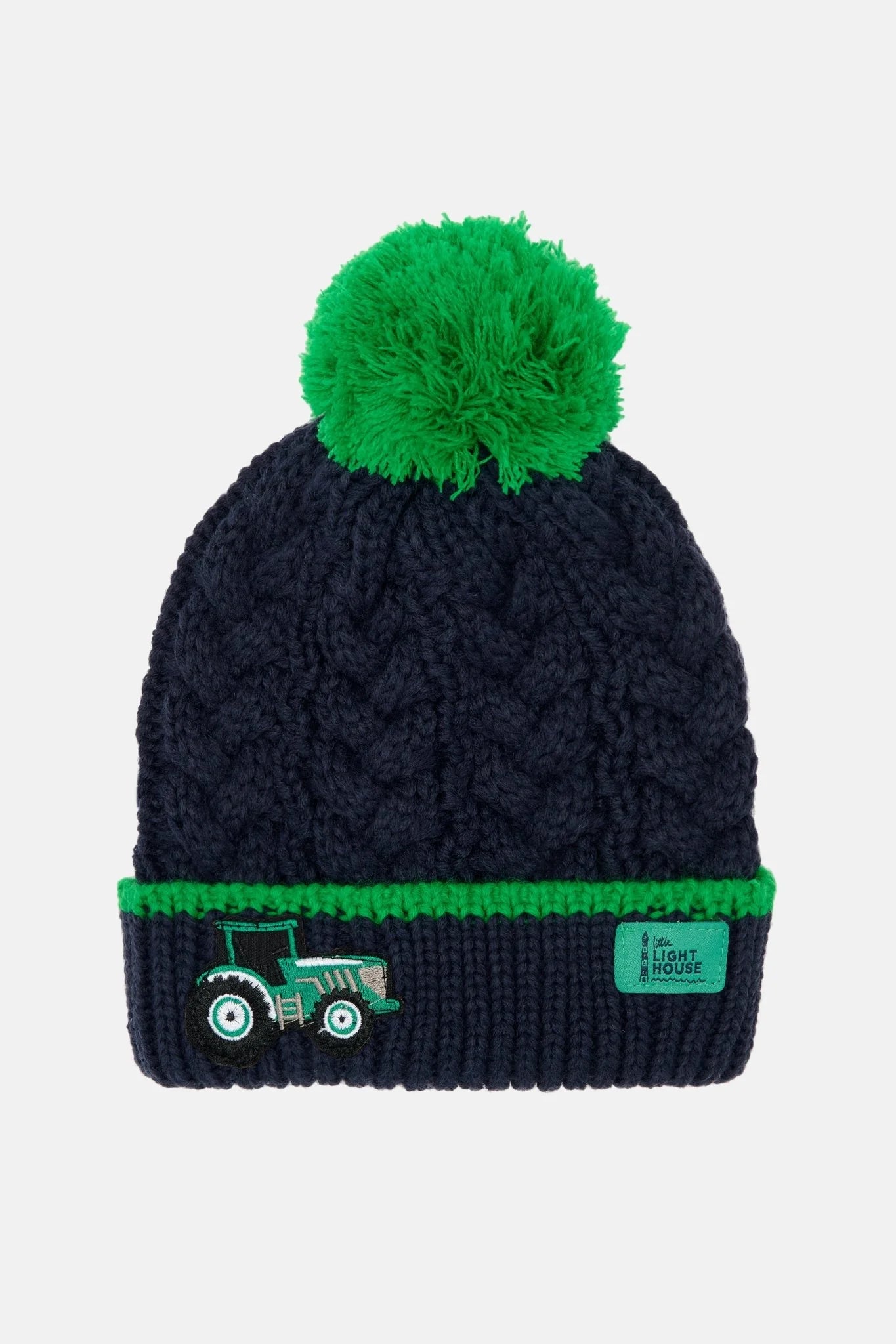 Bobbie Bobble Hat | Green Tractor