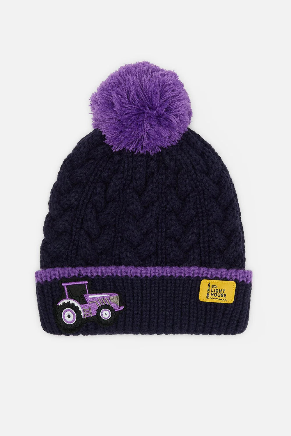 Bobbie Bobble Hat | Purple Tractor